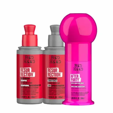 KIT TIGI BED HEAD RESURRECTION AFTER PARTY CREAM MINI (3 PRODUTOS)