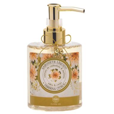 SABONETE LIQUIDO PARA MAOS E CORPO CALENDULA E MELISSA 350ML