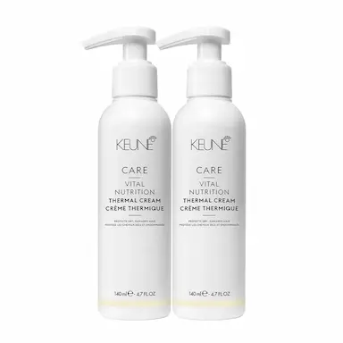 KIT KEUNE CARE VITAL NUTRITION THERMAL CREAM - CREME PROTETOR TéRMICO 140ML (2 UNIDADES)