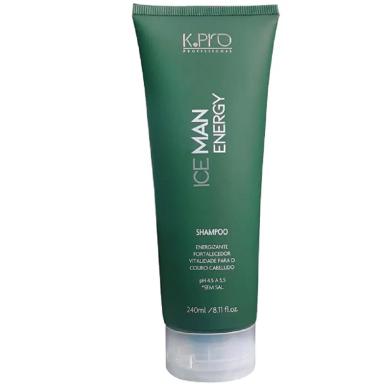 K PRO ICE MAN ENERGY SHAMPOO SEM SAL 240ML