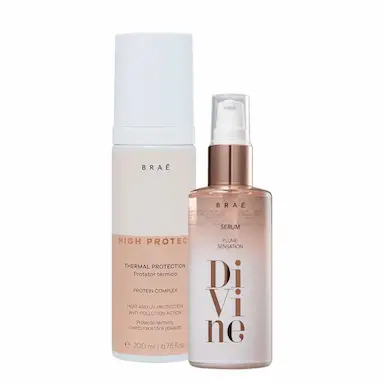 KIT BRAé HIGH PROTECT THERMAL PROTECTION E BRAé DIVINE PLUME (2 PRODUTOS)