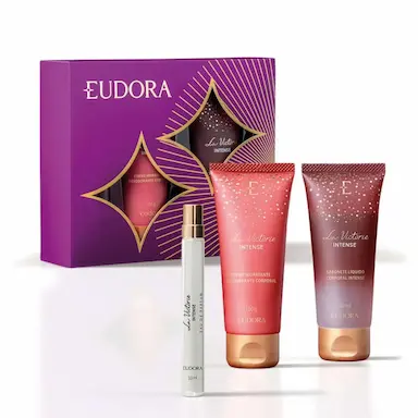 EUDORA KIT LA VICTORIE INTENSE FEMININO (3 PRODUTOS)