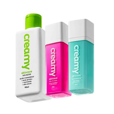 KIT CREAMY SKINCARE ANTIMANCHAS NOTURNO (3 PRODUTOS)