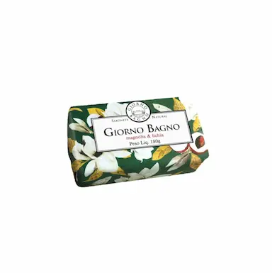 GIORNO BAGNO MAGNóLIA &amp;amp;AMP; LICHIA - SABONETE NATURAL 180G