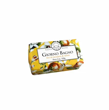 GIORNO BAGNO FLOR DE LARANJEIRA &amp;amp;AMP; VETIVER- SABONETE NATURAL 180G