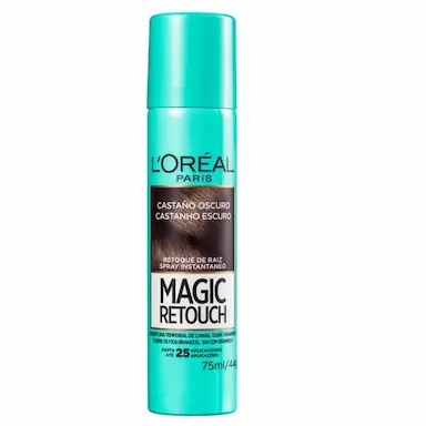 L'ORéAL PARIS MAGIC RETOUCH CASTANHO ESCURO - CORRETIVO DE RAIZ 75ML