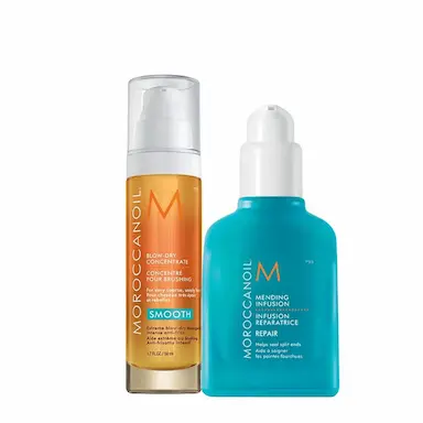 KIT MOROCCANOIL MENDING INFUSION REPAIR E BLOW DRY CONCENTRATE (2 PRODUTOS)