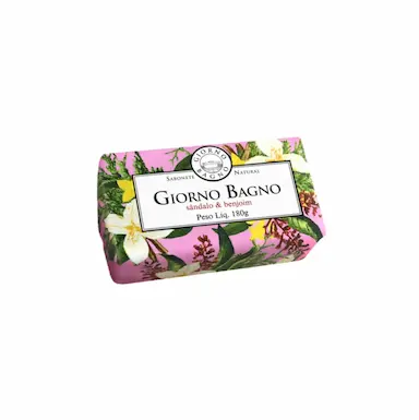 GIORNO BAGNO SâNDALO &amp;amp;AMP; BENJOIM - SABONETE NATURAL 180G