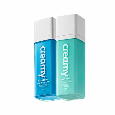 KIT CREAMY SKINCARE GLICOINTENSE PEEL E ÁCIDO GLICóLICO (2 PRODUTOS)