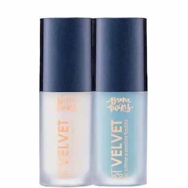 KIT BRUNA TAVARES BT VELVET OFF WHITE E MINTBLUE  (2 PRODUTOS) - xpto