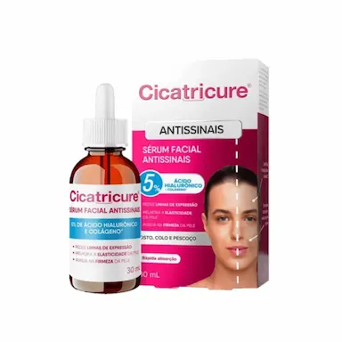 SéRUM FACIAL ANTISSINAIS CICATRICURE - 30ML