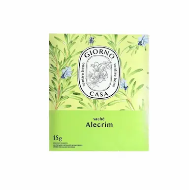 GIORNO CASA SENTIRE BENE ALECRIM - SACHê AROMATIZANTE DE AMBIENTE 15G