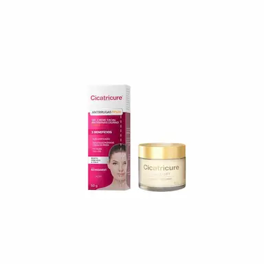 KIT CICATRICURE ANTISSINAIS GOLD LIFT NOTURNO (2 PRODUTOS)
