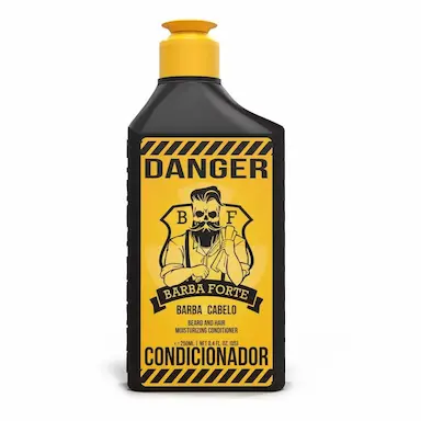 CONDICIONADOR DANGER BARBA E CABELO BARBA FORTE 250ML