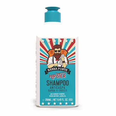 SHAMPOO ANTICASPA HIPSTER BARBA FORTE 250ML
