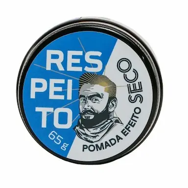 POMADA PARA CABELO EFEITO SECO BARBA DE RESPEITO 65G