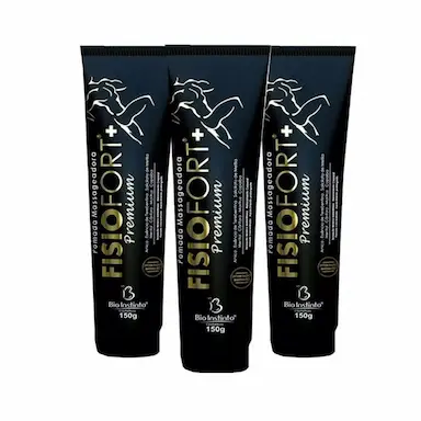 FISIOFORT MASSAGEM BIO INSTINTO PREMIUM 150G (KIT C/03)