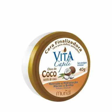 CERA FINALIZADORA MURIEL VITA CAPILI 40G COCO