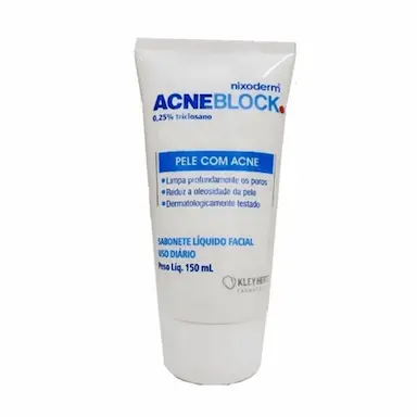 ACNEBLOCK SABONETE LIQUIDO FACIAL 150ML - KLEY HERTZ