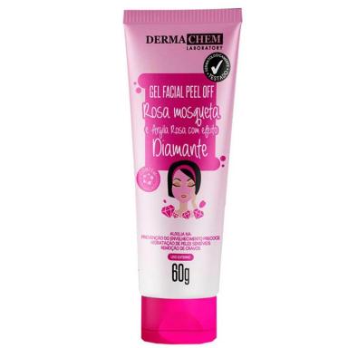 GEL FACIAL PEEL OFF ROSA MOSQUETA E ARGILA ROSA 60GDERMACHEM