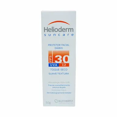 HELIODERM PROTETOR FACIAL DIARIO FPS30 TOQUE SECO 50G