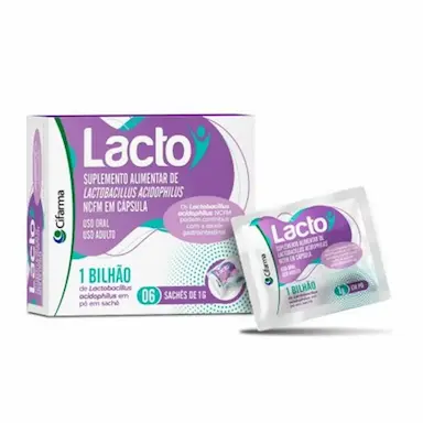 LACTO 1 BILHAO 6 SACHES CIFARMA