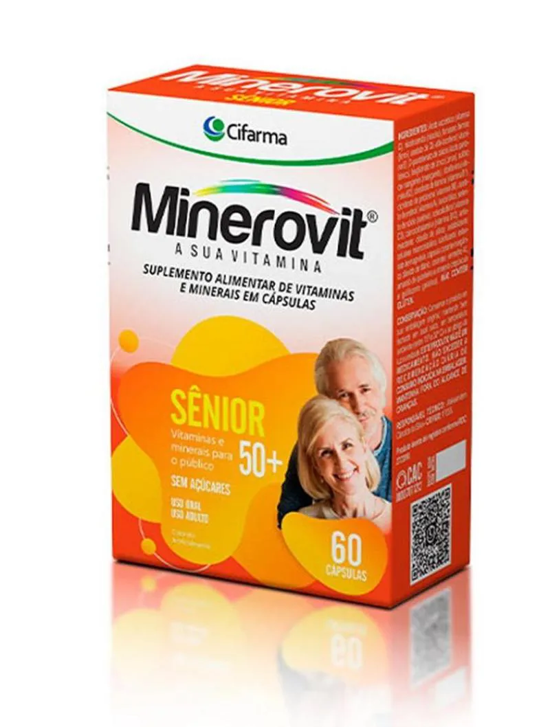 MINEROVIT SENIOR  60CAPS MOLES CIFARMA