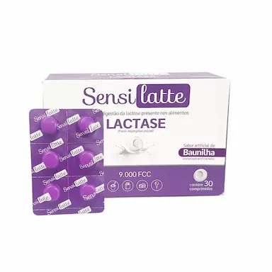 LACTASE - SENSILATTE BAUNILHA 9.000 FCC 30CPR PRATI DONADUZZ