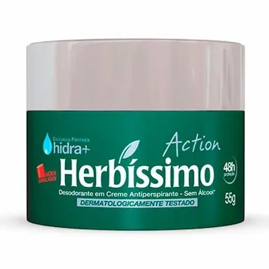 DESODORANTE HERBISSIMO CREME 55GRS ACTION