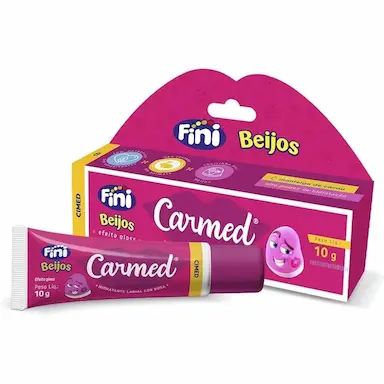HIDRATANTE LABIAL CARMED FINI BEIJOS COM COR EFEITO GLOSS 10G