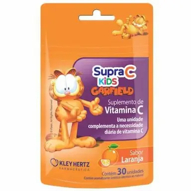 SUPRA C KIDS SABOR LARANJA 30UN - HERTZ