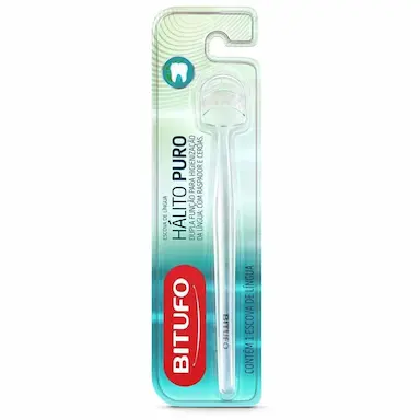 ESCOVA DE LINGUA BITUFO INTERCLEAN HALITO PURO