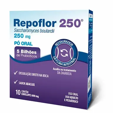 REPOFLOR 250MG 10 SACHES