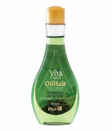 OLEO CAPILAR VITA CAPILI SEMENTE DE UVA 80ML - MURIEL