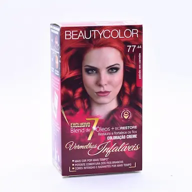 TINTURA BEAUTY COLOR 77.44 PAIXAO EM CARMIM (ESPECIAL)