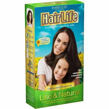 ALISANTE HAIRLIFE 160GR LISO   NATURAL FORTE