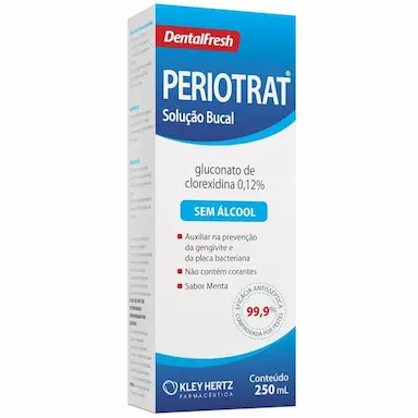 PERIOTRAT MENTA COM ALCOOL 250ML