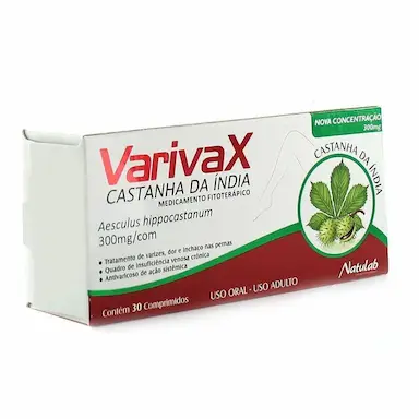 CASTANHA DA INDIA - VARI VAX 300MG  30CPR NATULAB