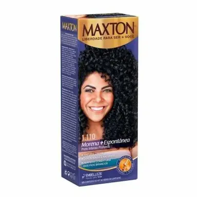 TINTURA MAXTON 1.110 PRETO INTENSO PROFUNDO