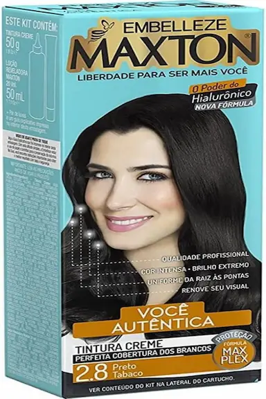 TINTURA MAXTON 2.8 PRETO TABACO