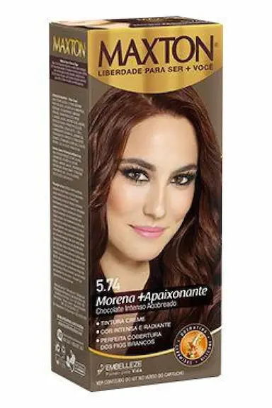 TINTURA MAXTON 5.74 CHOCOLATE INTENSO ACOBREADO