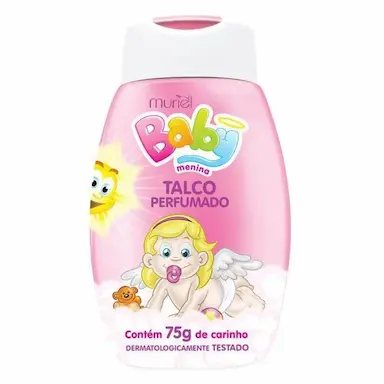 TALCO PERFUMADO MURIEL BABY MENINA 75GR