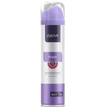 DESODORANTE ABOVE AEROSOL WOMEN FRESH150ML/90G