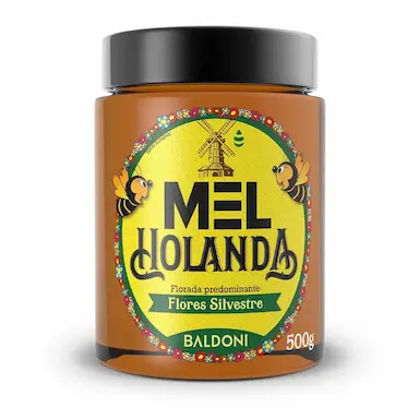 MEL HOLANDA SILVESTRE BISNAGA 500G - BALDONI
