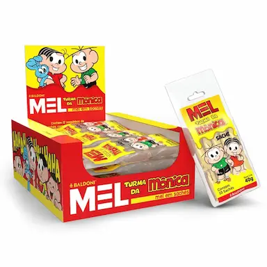 MEL TURMA DA MONICA SACHE 12X40G - BALDONI