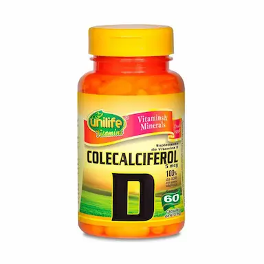 COLECALCIFEROL - VITAMINA D 470MG 60 CáPS - UNILIFE
