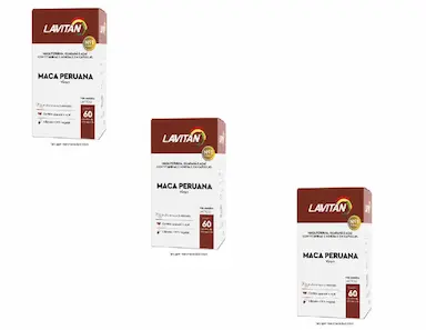 KIT 3 SUPLEMENTO LAVITAN MACA PERUANA COM 60CAPS - CIMED