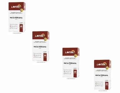 KIT 4 SUPLEMENTO LAVITAN MACA PERUANA COM 60CAPS - CIMED