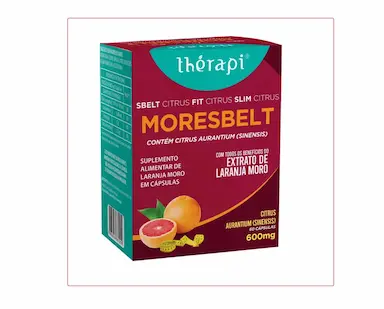SUPLEMENTO MORESBELT EXTRATO DE LARANJA COM 60CAPS - THERAPI