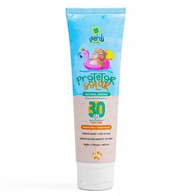 PROTETOR SOLAR NATURAL FíSICO MINERAL 85 GR | VERDI NATURAL